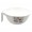 Plastic Bowl Glean White with handle 250x225xH110mm